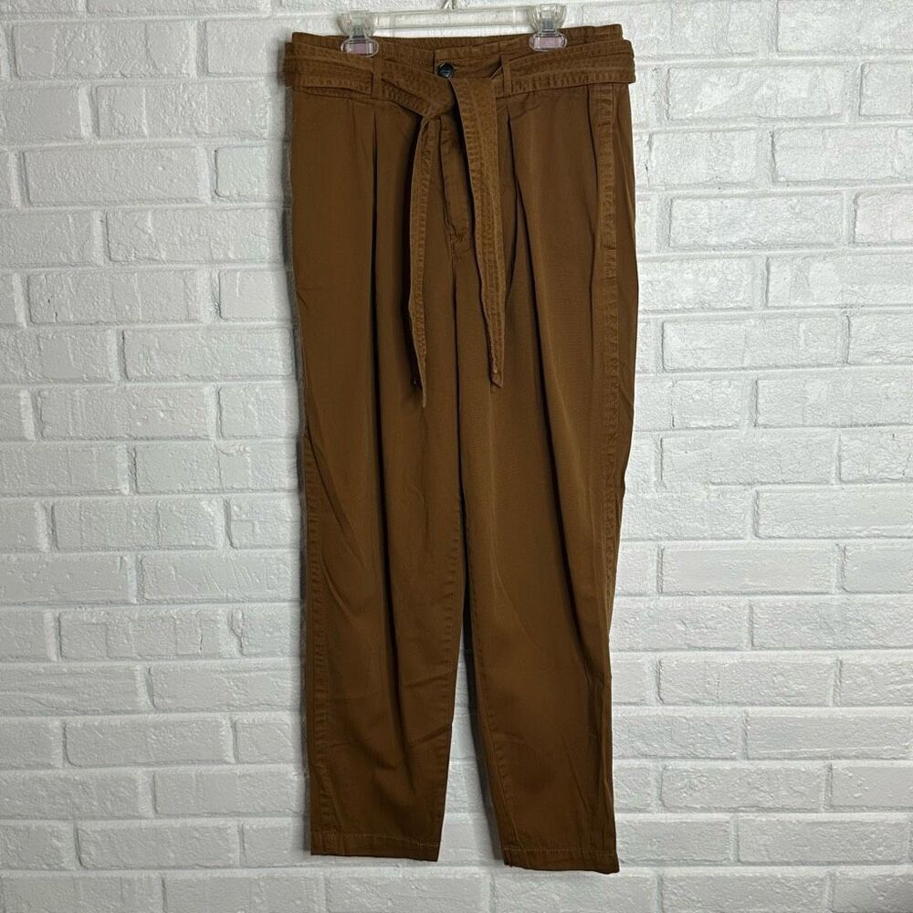 Free People Hi-Waisted‎ Pegged 90s Pant in Maize size 6